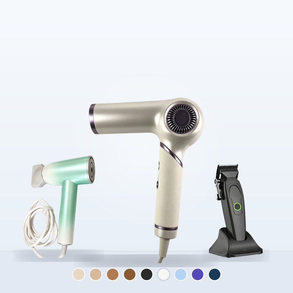 Custom colour and branding options &mdash; OEM ODM beauty and hair appliance manufacturer