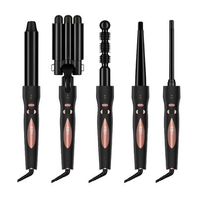lt 1204 5 in 1 curling wand set 1000